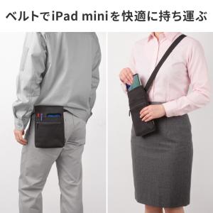 サンワサプライ 腰巻きベルト式iPad min...の詳細画像2