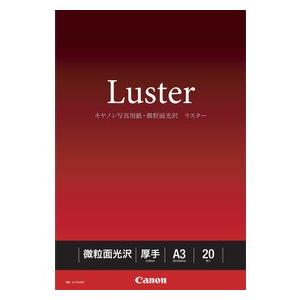 PIXUS Canon キヤノン 写真用紙 ・ 微粒面光沢 ラスター A4 LU-101A420