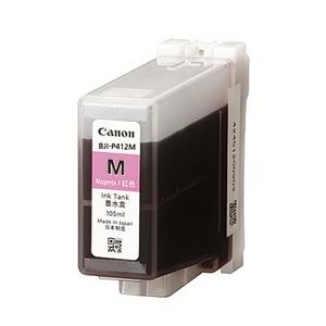 CANON インクタンク BJI-P412M マゼンタ ( 新染料 105ml ) 国内 純正品　【...
