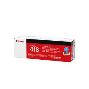 CANON　トナーカートリッジ418　シアン　国内 純正品　【Canon直送品】 2661B004 CRG-418CYN｜jimukiya