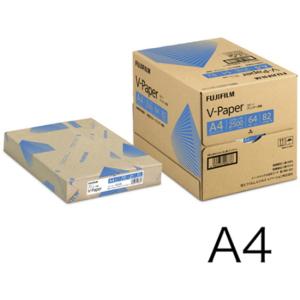 コピー用紙 A4　FUJIFILM V‐Paper　1箱（2500枚：500枚×5冊）　