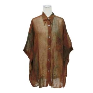 Romeo Gigli 9t ワイドシルエットエスニック シャツ ブラウス メーカー直売 ロメオジリ