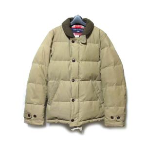 COMME des GARCONS HOMME×BRITISH MILLERAIN コムデギャルソン オム×ブリティッシュミラレーン 「XS」 オイルドコットンダウンジャケット 132514 【中古】｜jimushop