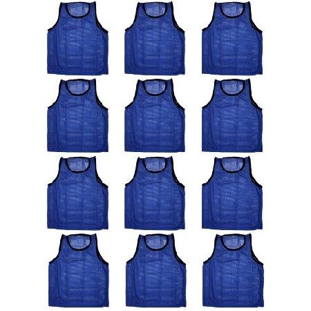 BlueDot Trading 大人用 練習試合 トレーニングベスト 多くの色と数量 12 Vest...