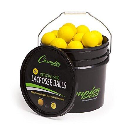 ChampionスポーツラクロスBalls in a Bucket Yellow