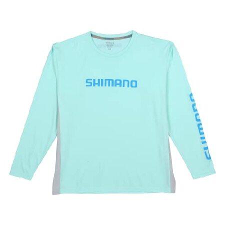 SHIMANO 長袖テックTシャツ フィッシングギア XX-Large グリーン