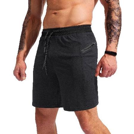 G Gradual Men&apos;s 7&quot; Athletic Gym Shorts Quick Dry W...