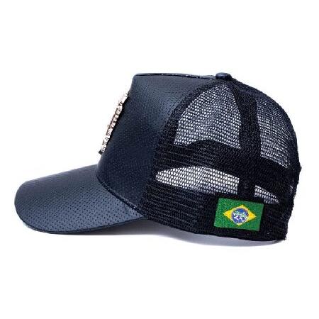 Rooted Attire Brazilan Silver Shield Caps, Brasil ...