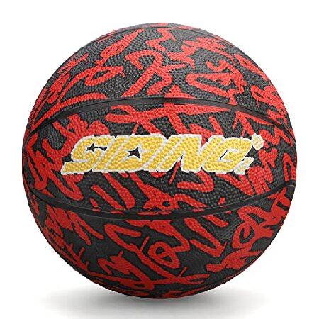 Dilabnba 29.5&quot; Youth Basketball, Size 7 Rubber Str...