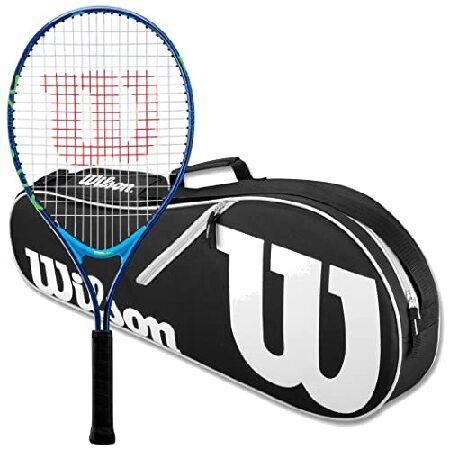 Wilson US オープン ジュニア 23インチ テニスラケット ブラック アドバンテージ II ...