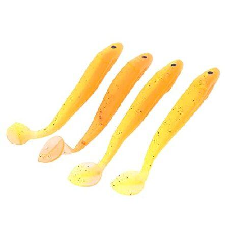 VGEBY 4 PCS Fishing Soft Lures,T Tail Fish Curled ...