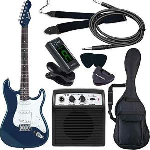 SELDER セルダー エレキギター ストラトキャスタータイプ サクラ楽器オリジナル ST-16/MBL 初心者入門ベーシックセ