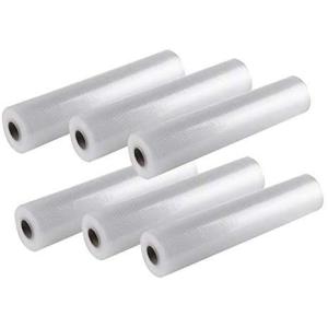 Vinteky 家庭用真空パック器ロール 真空保存フードシーラー専用ロール 28cm×6m