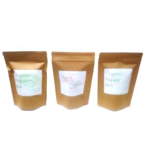 Organic Mugwort Bath 5pc/オーガニックよもぎ風呂 5パック よもぎ蒸し 妊活 温活 ハーブ風呂 (Neem Bath/ニームの