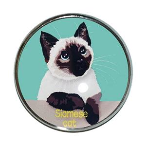 猫 ピンバッジ シャム猫 BL ピンバッチ 猫 ブローチ 猫ピン