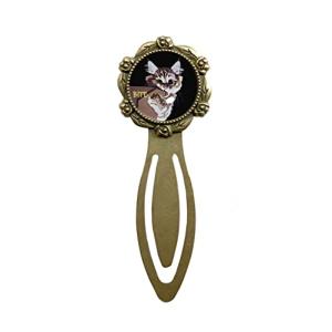 le Bonbon ブックマーカー 猫 ガブッ猫 BK ブックマーカー クリップ 猫 ブックマークしおり ネコ