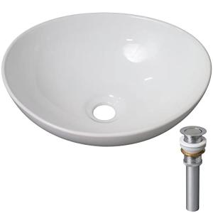 幅41cm 手洗いボウル 排水栓付き 洗面台 置き型