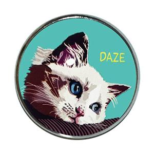 le Bonbon 猫 ピンバッジ ぼんやり猫 BL ピンバッチ 猫 ブローチ 猫ピン