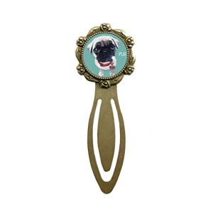 le Bonbon パグ 2 PK ブックマーカー 犬 クリップ イヌ ブックマーク しおり 犬