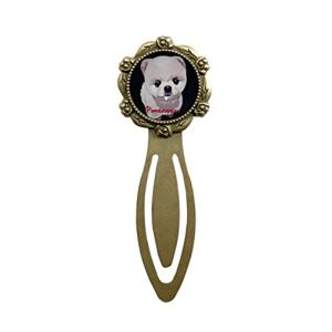 le Bonbon ポメラニアン ベイビー BK ブックマーカー 犬 クリップ イヌ ブックマーク しおり 犬