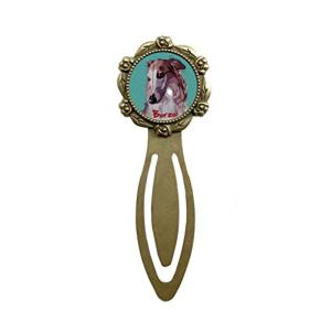 le Bonbon ボルゾイ BL ブックマーカー 犬 クリップ イヌ ブックマーク しおり 犬