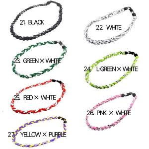 スポーツネックレス メンズ 三つ編み ゲルマニ...の詳細画像2