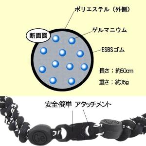 スポーツネックレス メンズ 三つ編み ゲルマニ...の詳細画像4