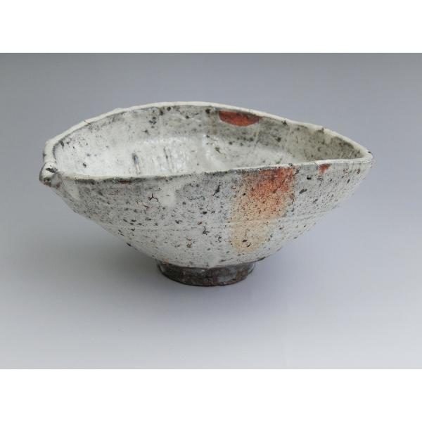 中川自然坊窯　粉引唐津擂鉢　唐津焼