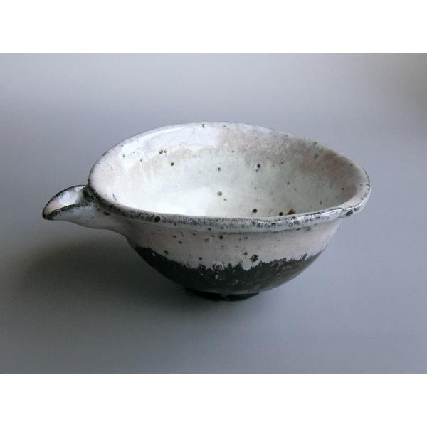 【唐津焼中川自然坊窯】中川恭平作 朝鮮唐津片口注器（箱付）