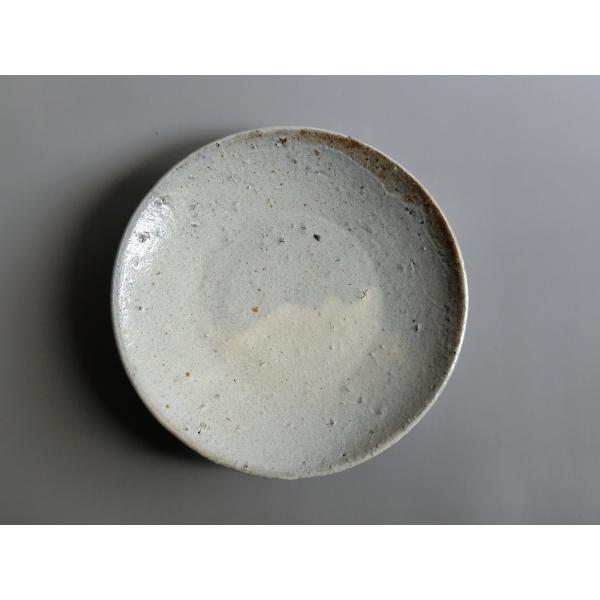 【唐津焼中川自然坊窯】中川恭平作 粉引唐津七寸皿