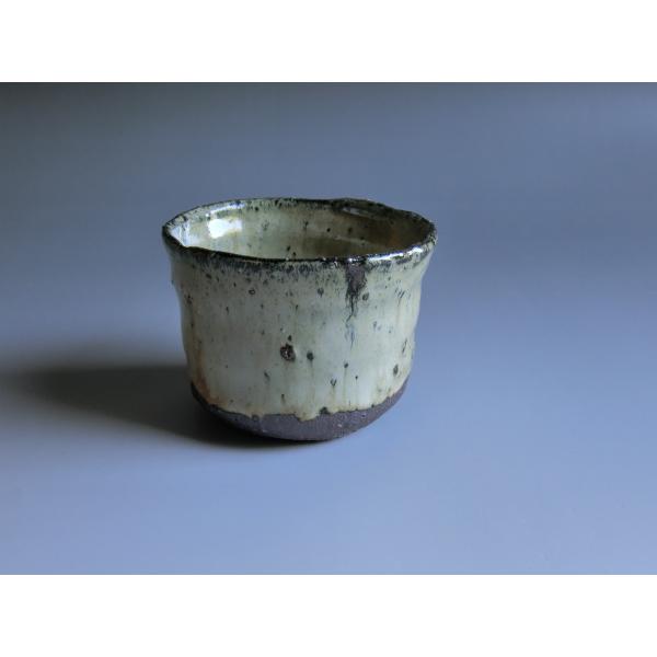 【唐津焼中川自然坊窯】中川恭平作 斑唐津焼酎杯