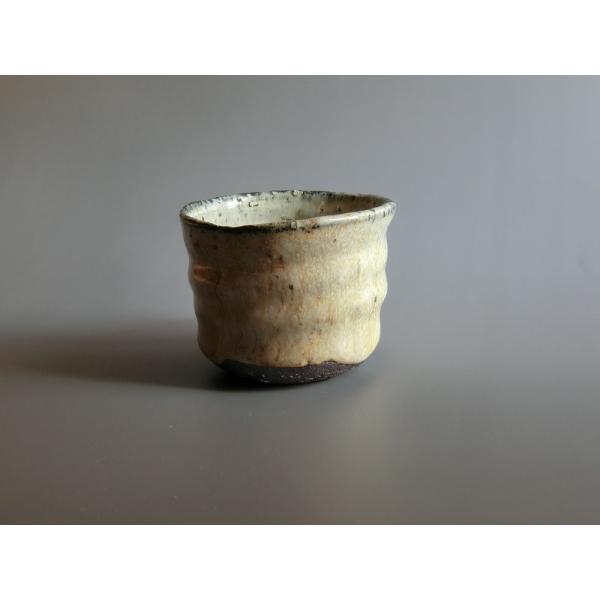 【唐津焼中川自然坊窯】中川恭平作 斑唐津焼酎杯