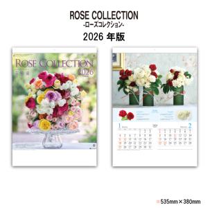 RYU-RYU（リュリュ） 2026年 壁掛けカレンダー フラワーシーン