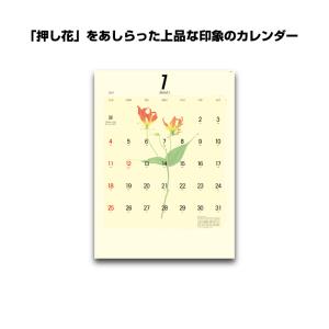 カレンダー 2026年 壁掛け プレス・フラワ...の詳細画像2