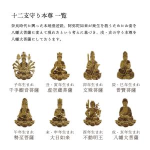 十二支守り本尊 蒔絵シール 12種 十二支 干...の詳細画像1