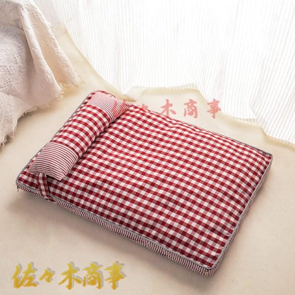 クッションマット 犬 猫 清新な 犬 ベッド 80*55*8 ペットクッション スクエア型 フワフワ...