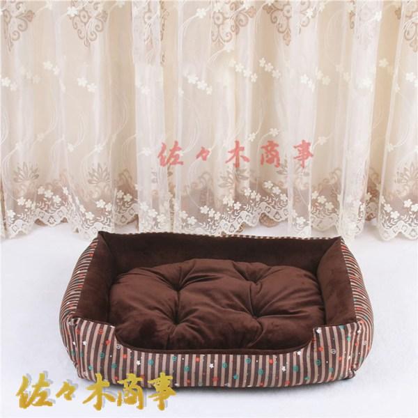 オレンジ ペットベッド エアコン部屋用 オシャレ 80*61*13 猫ベッド 犬 ベッド クッション...