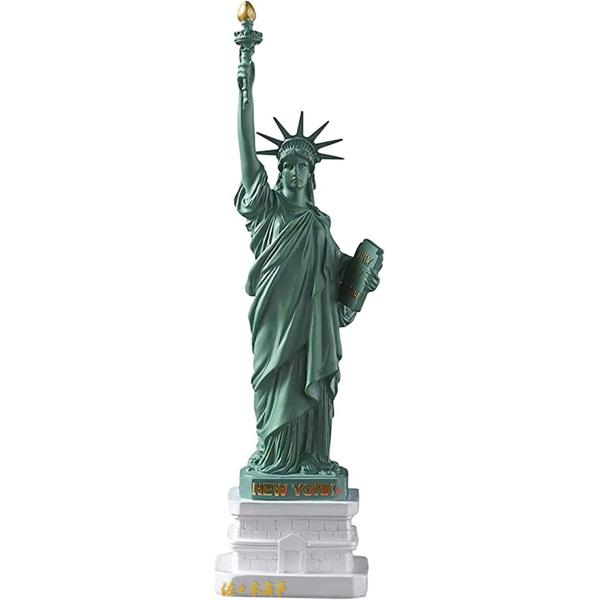 自由の女神の置物彫刻 ヴィンテージオブジェ モデル飾り 3D 模型 置物 樹脂装飾品 女神自由の女神...