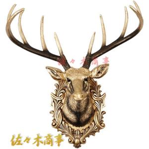 アルミニウム ディア ヘッド Aluminium Deer Head 鹿 シカ 壁面装飾