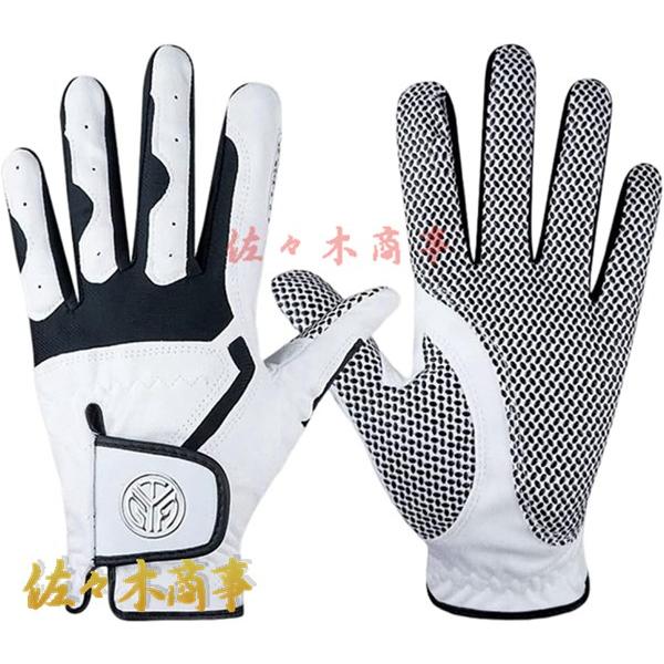 ゴルフグローブ メンズ 両手用 ゴルフ手袋 フィット感 通気 防滑 耐久性 マイクロファイバー