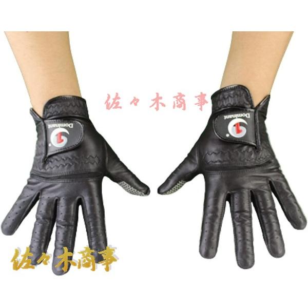 ゴルフグローブ メンズ 両手用 ゴルフ手袋 フィット感 通気 防滑 耐久性 合成皮革X羊革