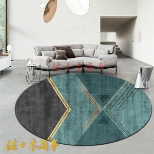 円形カーペット 丸型ラグマット 円形マット 直径80cm ラグ 洗える 滑り止め付 防音性 オールシーズン 丸い じゅうたん 薄手 北欧