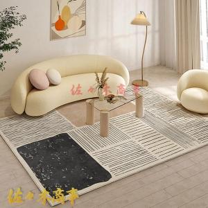 ラグ カーペット 長方形ラグマット 180x250cm 洗える 大きめラグ 北欧 絨毯 おしゃれ グレー 春夏秋冬 軽量 幾何学 滑り止め