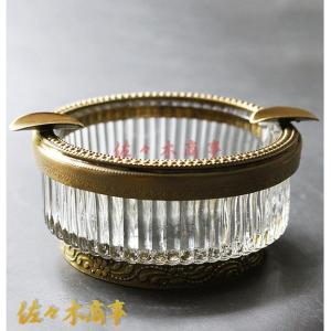 BVLGARI（ブルガリ） Rosenthal ローゼンタール クリスタルガラス 灰皿