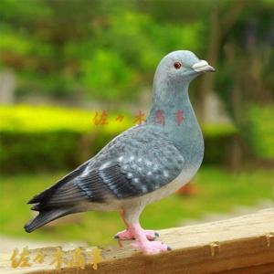 鳥 置物 陶器 オブジェ おしゃれ アンティーク クラシック 青花模様