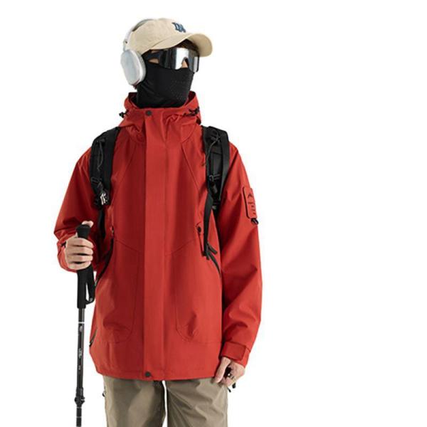 マウンテンハードウェア 登山服 メンズ ウインドブレーカー ワッペン フード付き 撥水加工 ジャンパ...