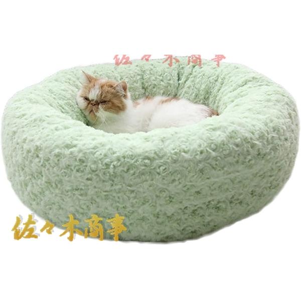 ベッド 犬 ふわふわ 犬ベッド 丸型 ペット用 おしゃれ 冷感 オフホワイト ペットクッション 猫 ...