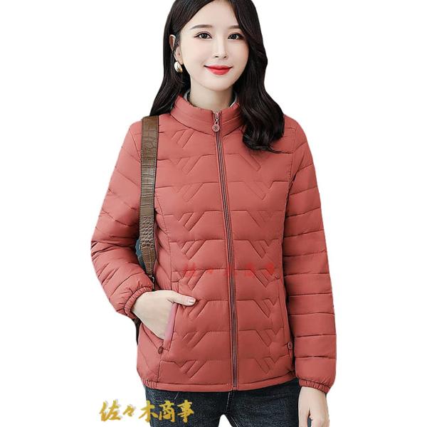 ダウンコート レディース レディースダウン 無地 ダウンジャケット 軽量 防寒 ファスナー オシャレ...