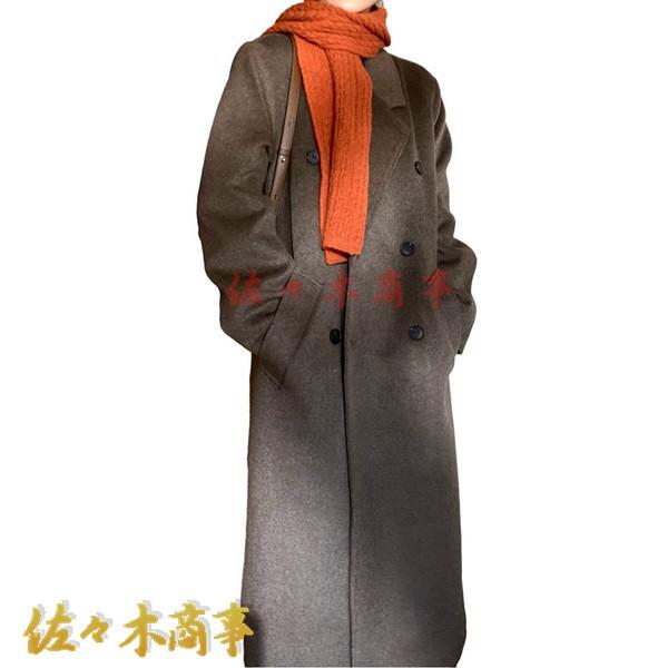 レディース チェスターコート ラシャコート ロング丈 秋冬 春服 テーラードジャケット スーツ襟 厚...