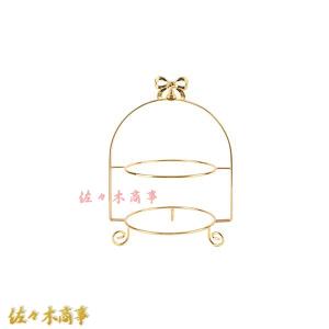 ケーキスタンド デザートスタンド ガラス 2段 3段 メタル 蝶結びケーキ陳列台 デコレーション 食器 お菓子皿 収納ホルダー 果物 ?影